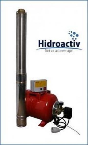 Hidrofor cu pompa submersibila de la Hidroactiv Impex Srl.