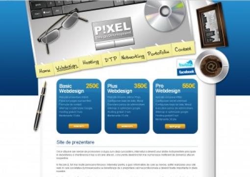 Creare site web Basic Website de la Pixel Design Development Pfa