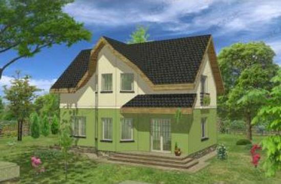 Proiect complet 2-002 - Proiect casa P+M de la Ncase.ro