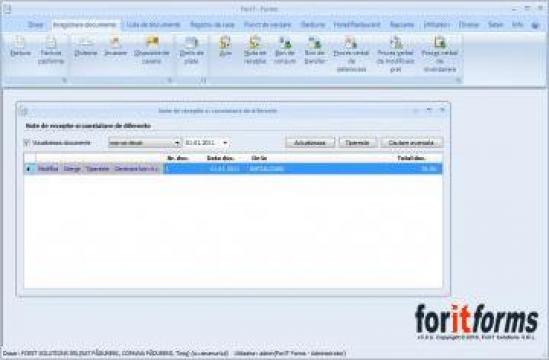 Software Aplicatie pentru gestiune ForIT - Forms de la Forit Solutions S.r.l.