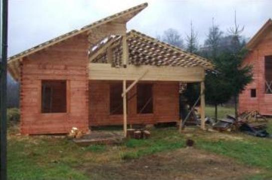 Casa de lemn in stoc