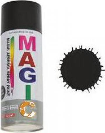 Spray vopsea negru lucios 400 ml de la Alex & Bea Auto Group Srl