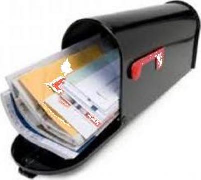 Distributie flyere si pliante publicitare in cutii postale de la Lycos Courier