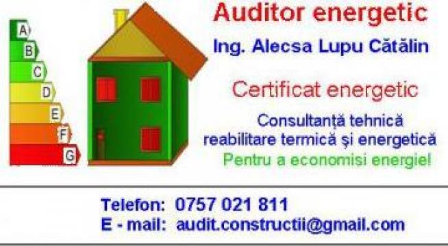 Proiectare cladiri civile, certificat energetic de la Alecsa Lupu Catalin- Audit Energetic