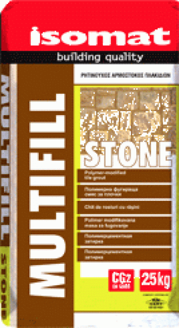 Mortar pentru zidaria si rostuirea pietrei Multifill-Stone de la Geo & Vlad Com Srl
