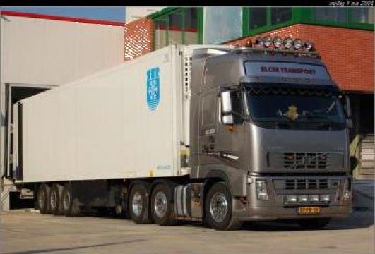 Transport rutier terestru cu camioane de marfa de la Degami