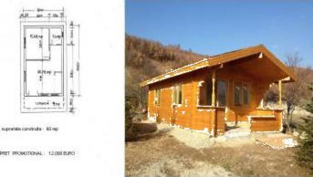 Casa structura lemn