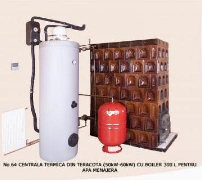 Centrala termica din teracota 50-60 kw de la Fancris Srl