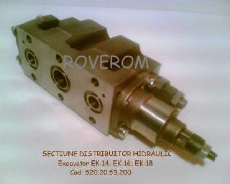 Sectiune distribuitor hidraulic GR-520 de la Roverom Srl
