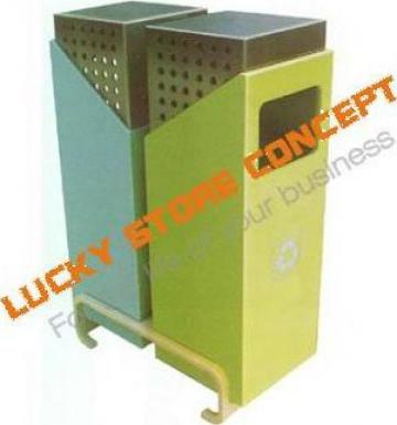 Cos de gunoi urban LSC-B2795 de la Lucky Store Solution SRL