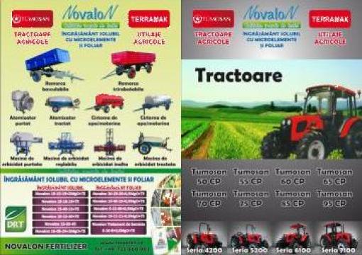 Utilaje agricole de la Novalon Fertilizer Srl