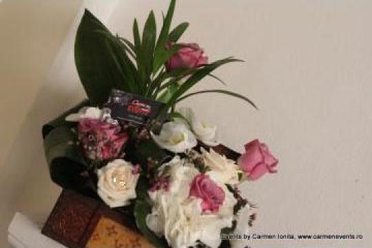 Aranjamente florale hortensia de la By Carmen Events Srl