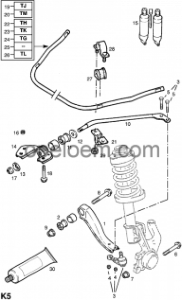 Parbriz opel corsa b