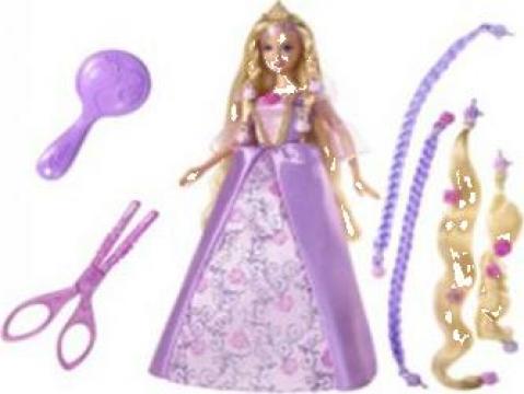 Papusa Rapunzel Cut & Style Barbie de la Bebecroc.ro
