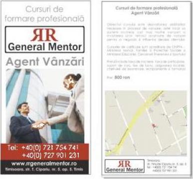 Curs Agent Vanzari (CNFPA) de la R. R General Mentor
