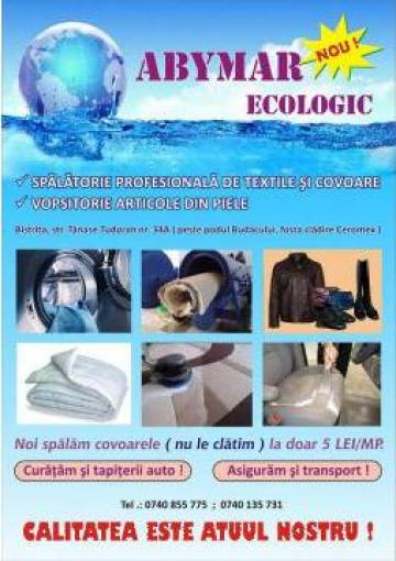 saint Correlate risk Spalatorie textile si covoare - Bistrita - Sc Abymar Ecologic Srl, ID:  5422347, pareri