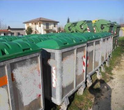 Containere deseuri 1100l din fier de la Ecologica Achile Srl