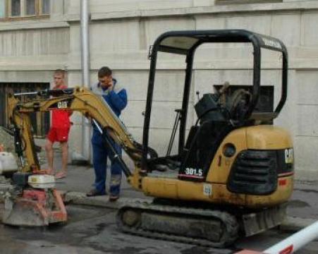 Dezmembrari mini excavator Caterpillar 301.5 de la Rocip Instal Srl