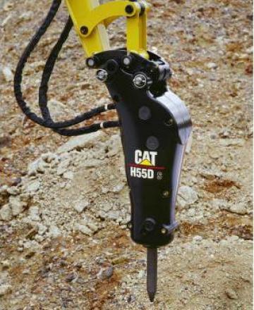 Picon buldoexcavator Caterpillar CAT de la Blumaq Ro