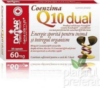 Supliment alimentar Coenzima Q10 Dual 30cps de la Sunery Plant Srl