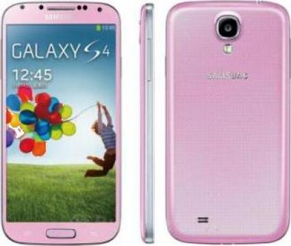 Telefon mobil Samsung i9505 Galaxy S4 Pink 16 GB de la Morefone Gsm