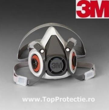 Semi-masca de protectie gaz, vapori, praf 3M 6200