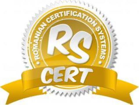 Certificare ISO 22000 / HACCP de la RS Cert - Romanian Certification Systems