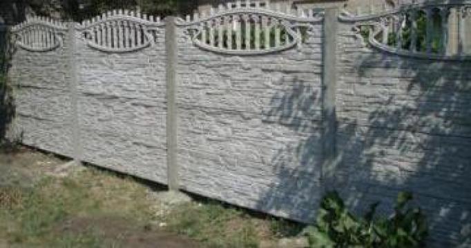 Garduri laterale din beton de la Gabiust Srl.