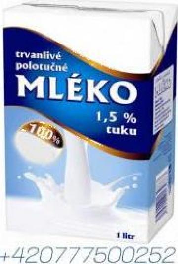 Lapte UHT 1.5% 1L Tetra Pack