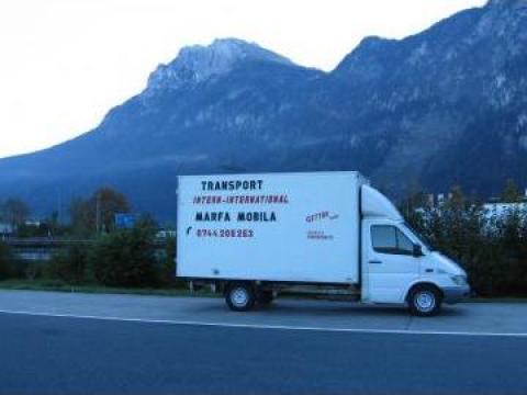 Transport mobila, marfa, intern si international de la Gettax Trans