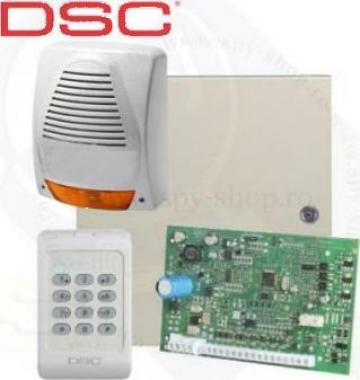 Sistem alarma antiefractie DSC Kit 1404 SIR de la Positive Systems Group