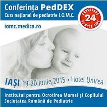 Conferinta PedDex Curs National de Pediatrie, Iasi