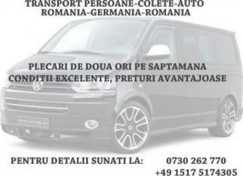 Transport persoane Romania-Germania de la 