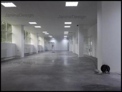 Montaj tavan casetat pentru hale, birouri, spatii comerciale de la Janina Art Design Srl