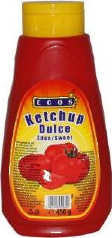 Ketchup dulce flacon 450gr Ecos
