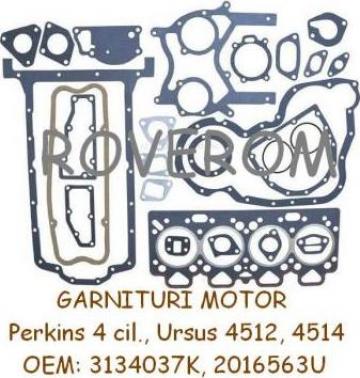Garnituri motor Perkins 4 Cil., Ursus, Massey Ferguson, de la Roverom Srl