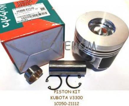 Piston kit Kubota V3300DI-T, Bobcat S250, S300