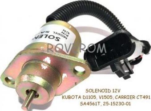 Solenoid 12V, Kubota D1105, V1505, Carrier CT491, Thermo de la Roverom Srl