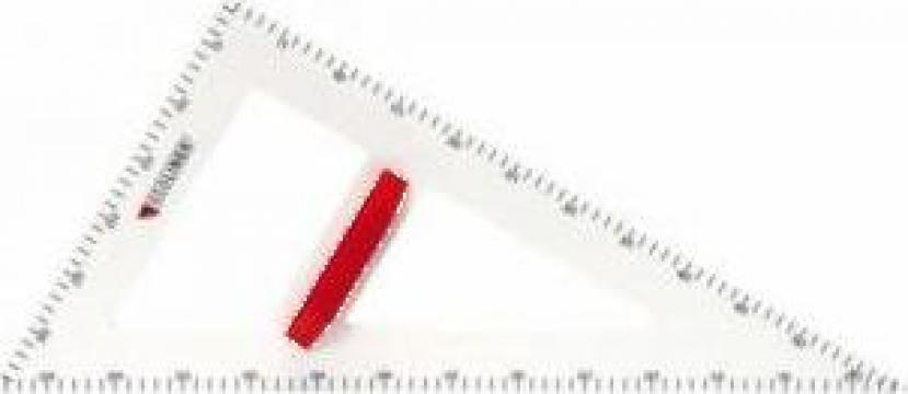 Echer pentru tabla scolara (30-90-60) Geoliner - L= 60 cm
