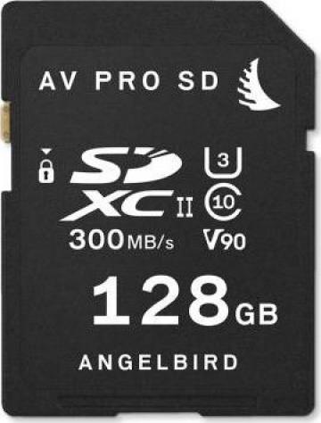 Card memorie Angelbird AB-AVP128SD AVPro 128GB SDXC UHS-II de la West Buy SRL