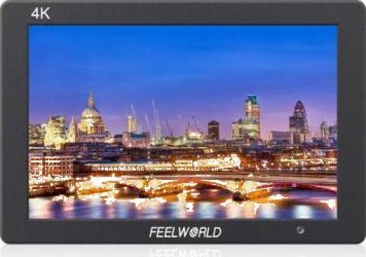 Monitor FeelWorld T7 7" IPS 4K HDMI On-Camera Aluminum de la West Buy SRL