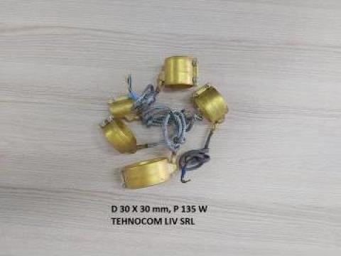 Rezistenta colier 30 mm, L 30 mm, P = 135 W de la Tehnocom Liv Rezistente Electrice, Etansari Mecanice