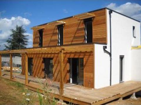 Case cu structura din lemn, case nordice de la Woodcraft Srl