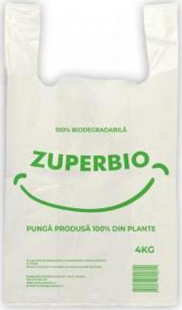 Pungi biodegradabile si compostabile, 4kg, 27 x 50 cm de la Bionova Green Srl
