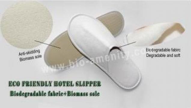 Papuci de hotel biodegradabili - talpa cauciuc natural de la Uniquely Industrial Limited