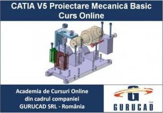 Curs Catia V5 | Modelare 3D | Proiectare mecanica 3D + 2D de la Gurucad Srl