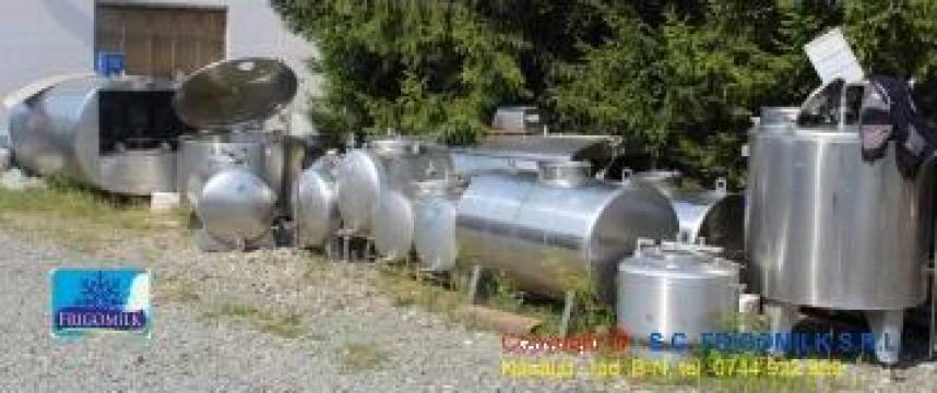 Cisterne transport lapte , depozitare , bazine , tancuri