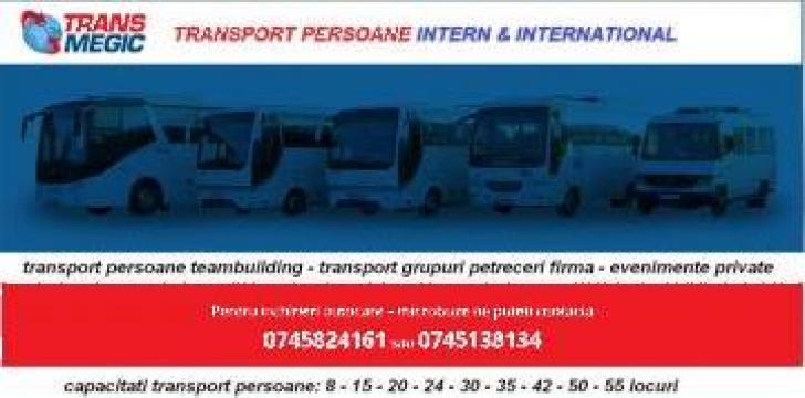 Transport salariati fabrici de la Trans Megic Transport Persoane - Turistictransmegic.ro