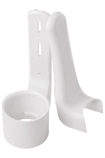 Set suport holder pentru dispenser - alb