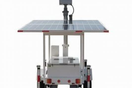 Sistem mobil electric solar pentru supraveghere video de la Samro Technologies Srl